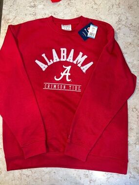 Alabama Champion Crimson Tide Red Crewneck Sweatshirt